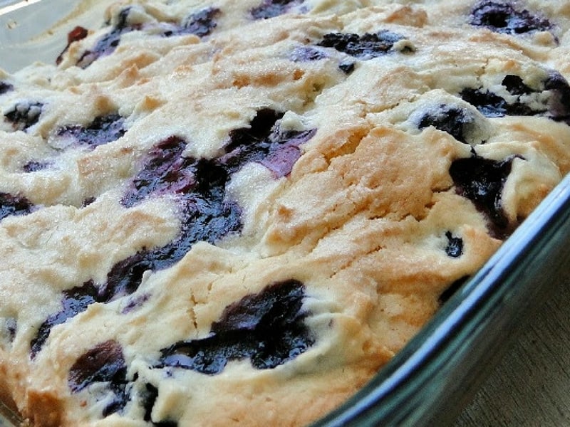 Almond Blueberry Breakfast Cake + Video - TSRI