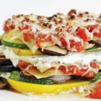 Roasted Zucchini and Summer Squash Lasagna - Recipes & Me