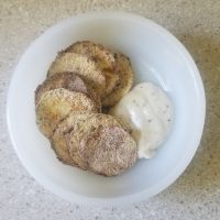 air fryer zucchini chipz