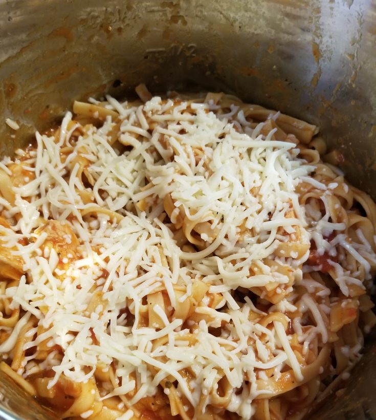 Instant Pot Chicken Breast with Fettuccine and Marinara Recipes & Me