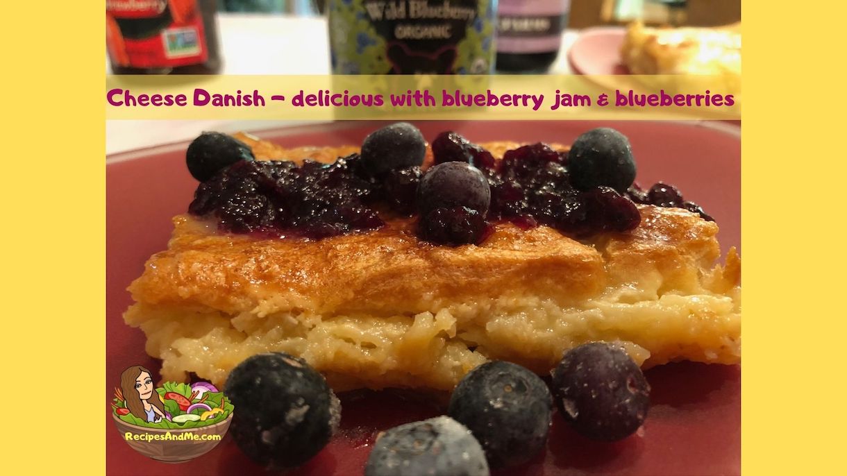 Easy Breakfast Cheese Danish Recipe With Crescent Rolls Dough Recipes