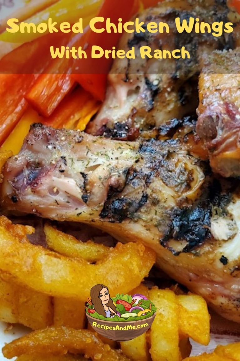 Smoked Chicken Wings Recipe With Dried Ranch Dressing