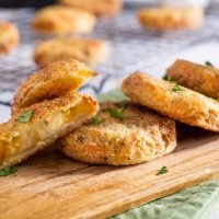 Fried Green Tomatoes With Herbs