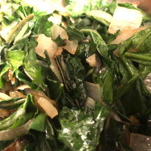 Okra Leaf Recipe Super Simple Sauteed Okra Greens Recipes & Me