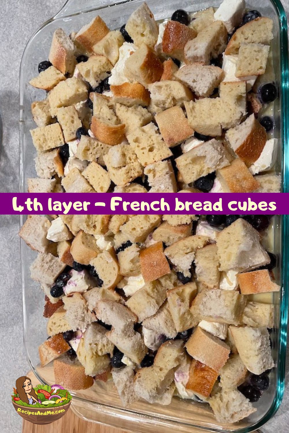 Easy Overnight French Toast Casserole With Blueberries and Cream Cheese Recipes & Me